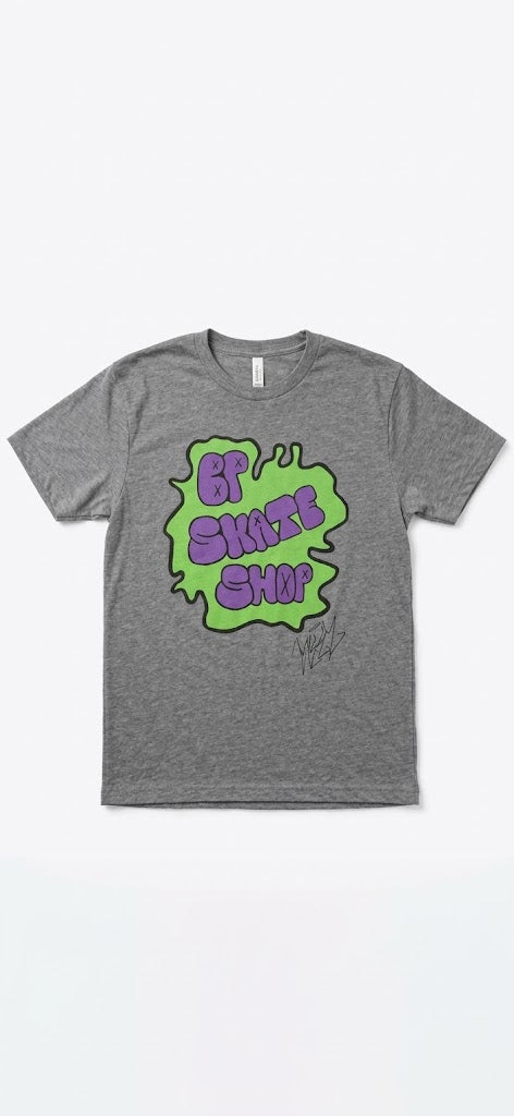 BP Skate Shop Shirt and Skateboard Combo